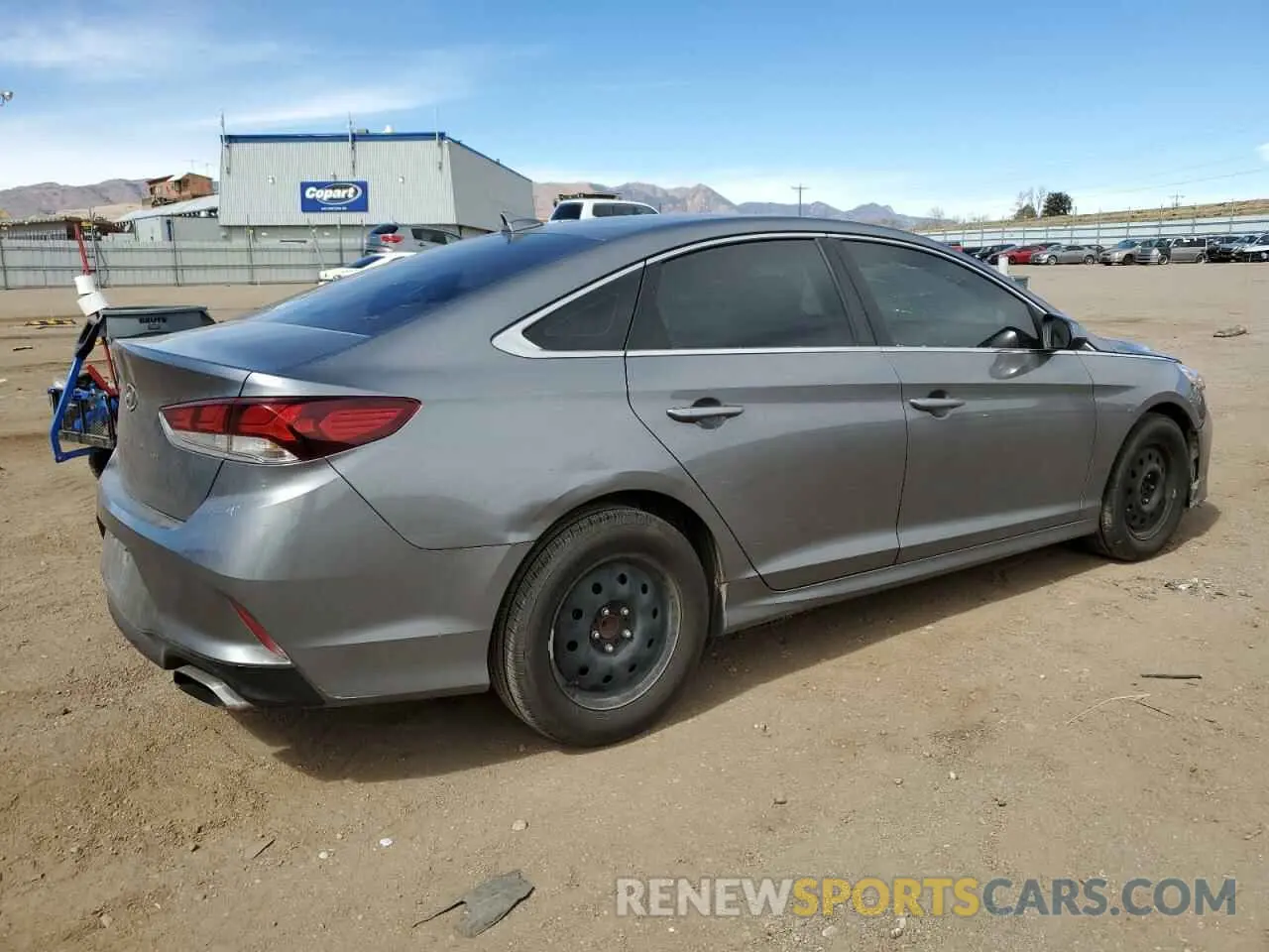 3 fotografías del automóvil dañado 5NPE24AF5KH762577 HYUNDAI SONATA 2019