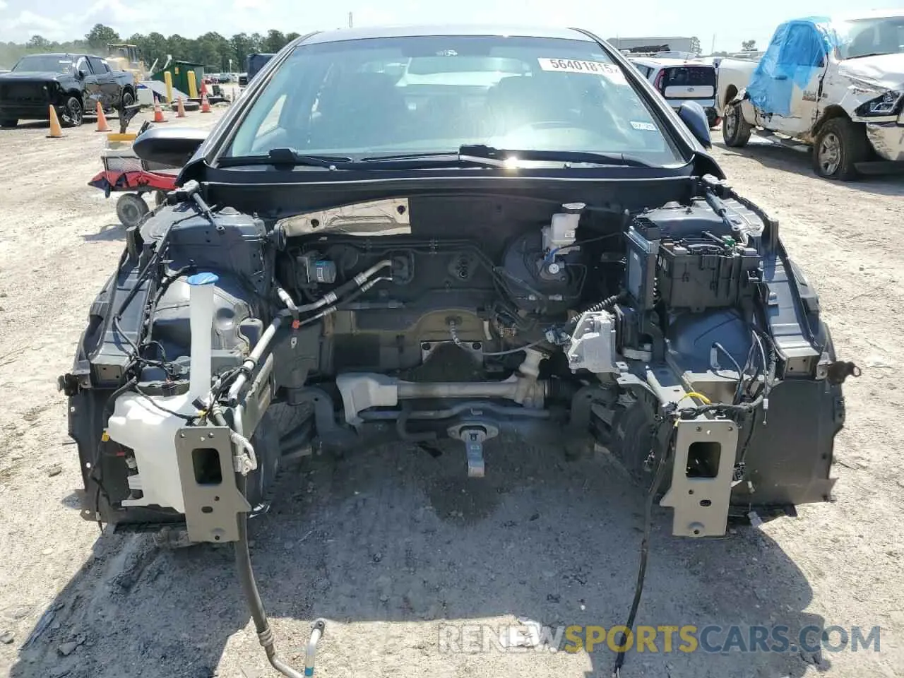 5 fotografías del automóvil dañado 5NPE24AF5KH782683 HYUNDAI SONATA 2019