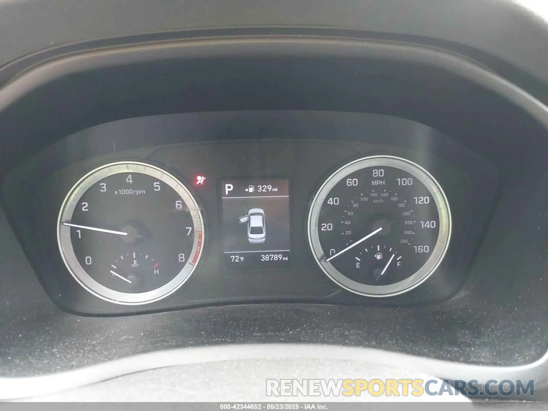 7 fotografías del automóvil dañado 5NPE24AF5KH790573 HYUNDAI SONATA 2019