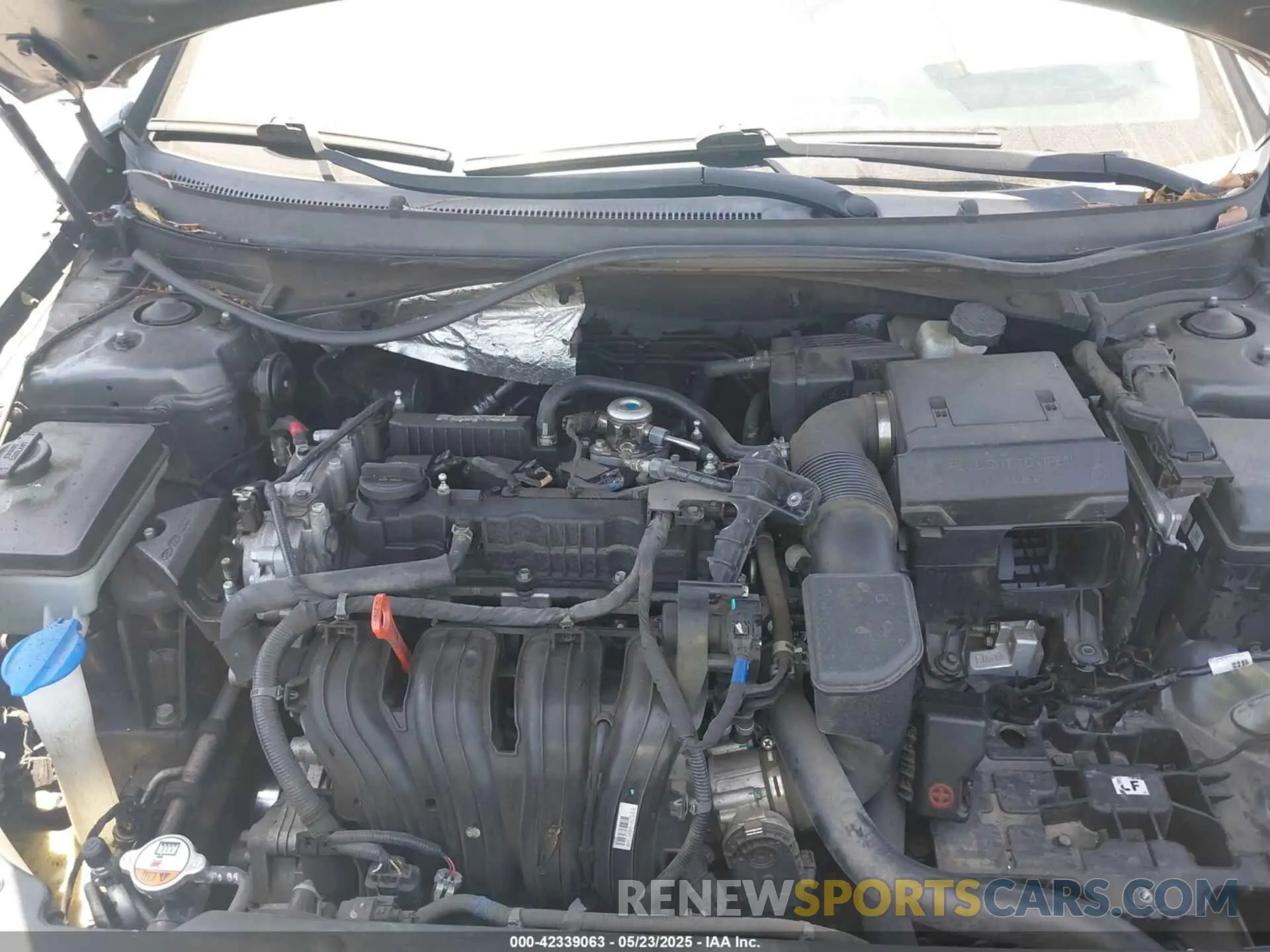 10 fotografías del automóvil dañado 5NPE24AF5KH792808 HYUNDAI SONATA 2019