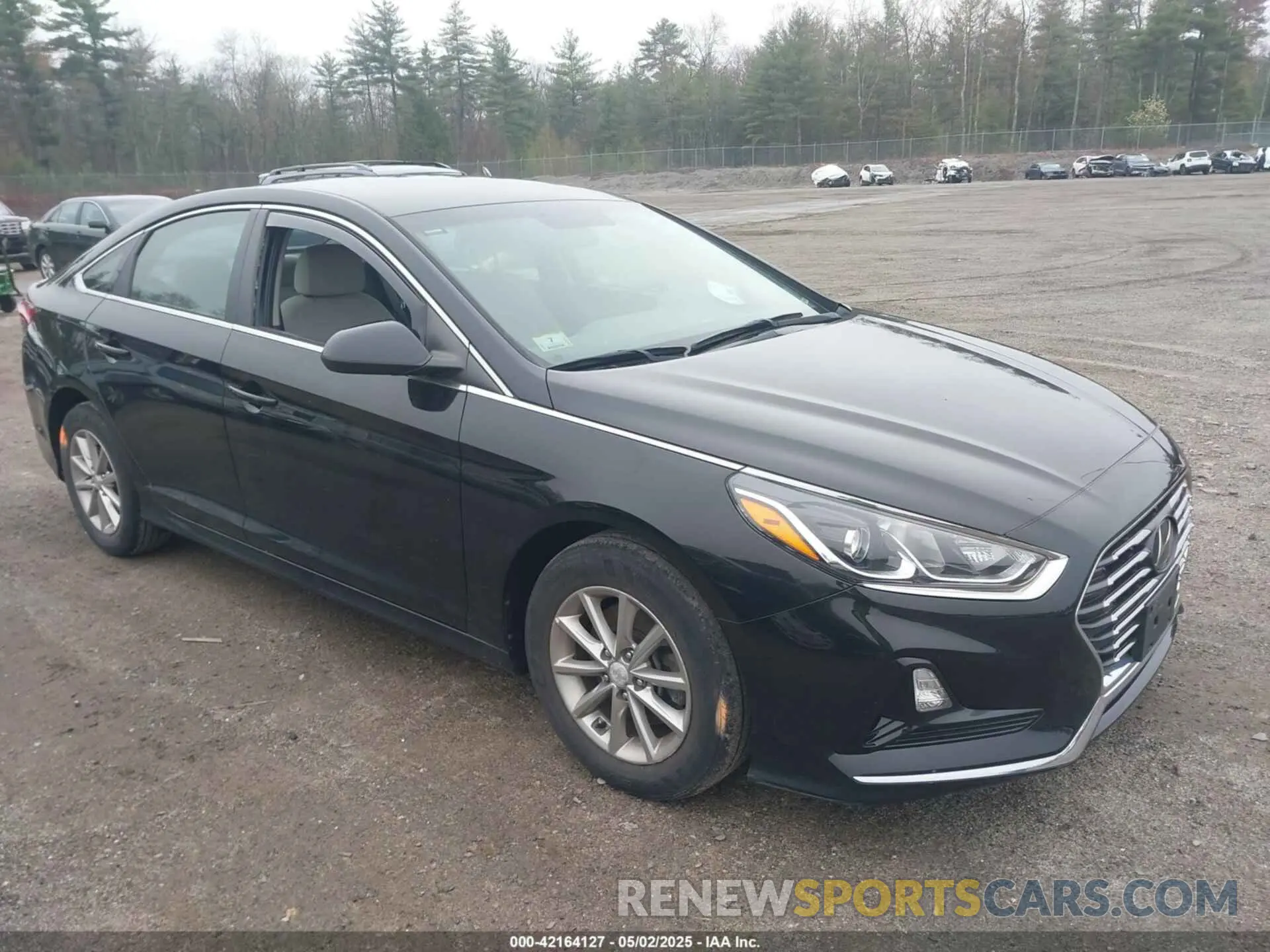 1 fotografías del automóvil dañado 5NPE24AF6KH726851 HYUNDAI SONATA 2019
