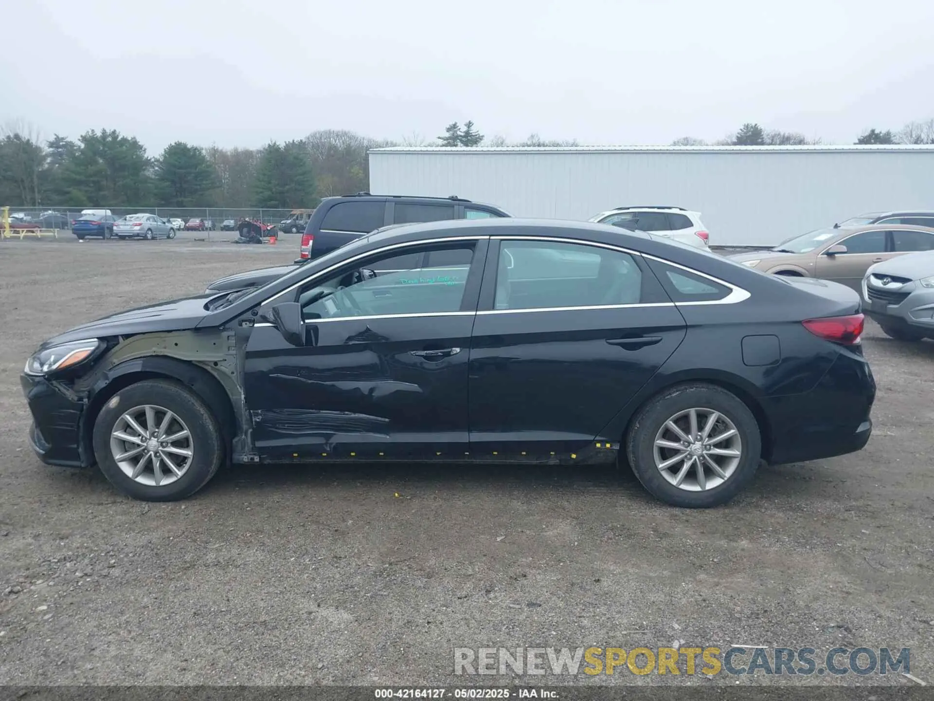 15 fotografías del automóvil dañado 5NPE24AF6KH726851 HYUNDAI SONATA 2019