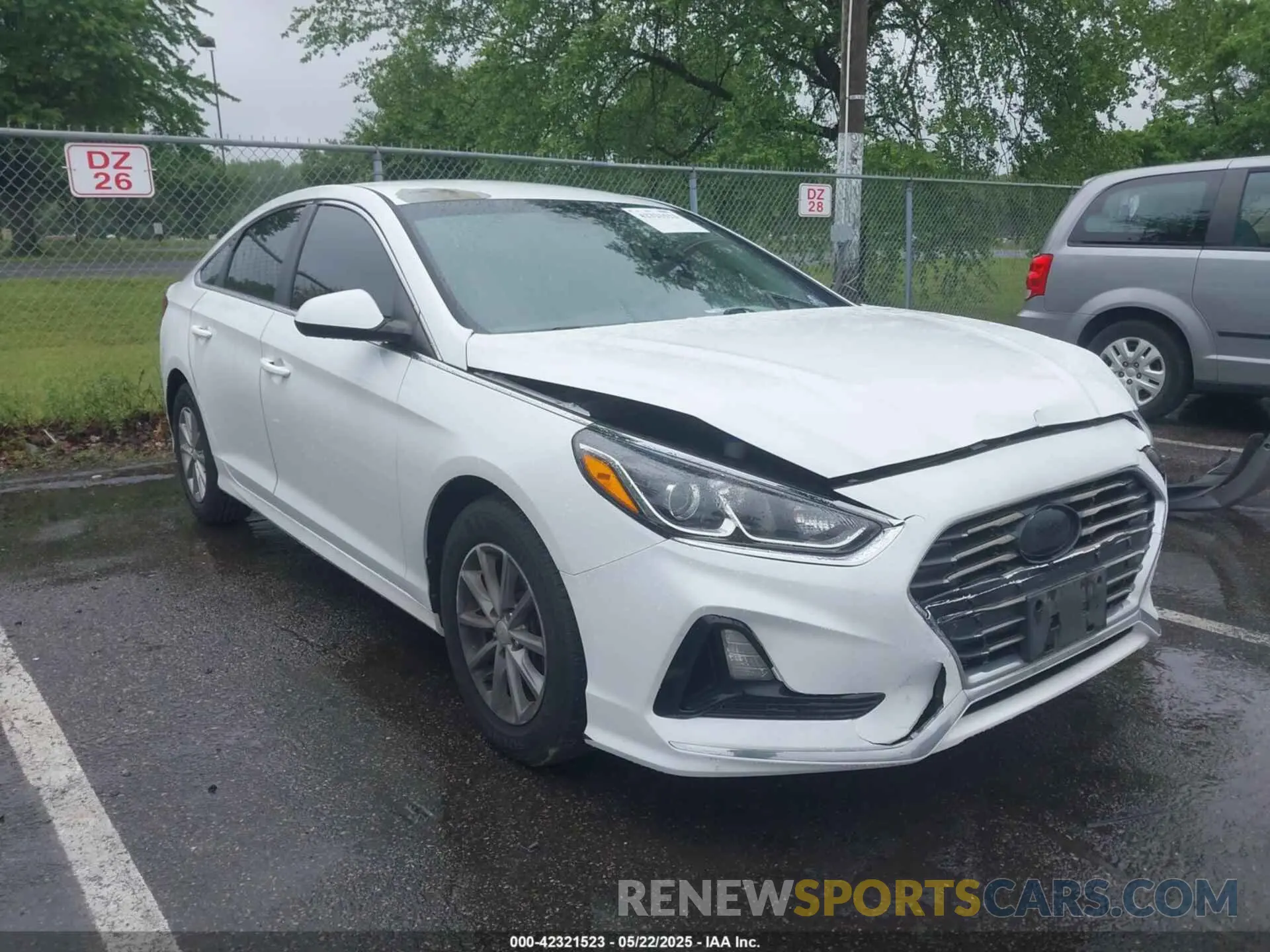 1 fotografías del automóvil dañado 5NPE24AF6KH741981 HYUNDAI SONATA 2019