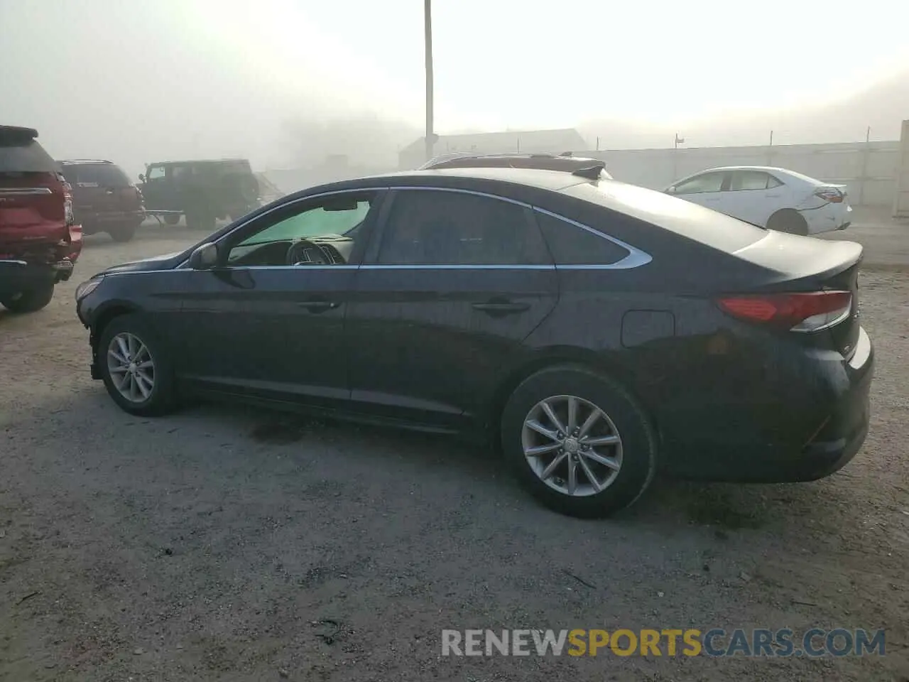 2 fotografías del automóvil dañado 5NPE24AF6KH748543 HYUNDAI SONATA 2019