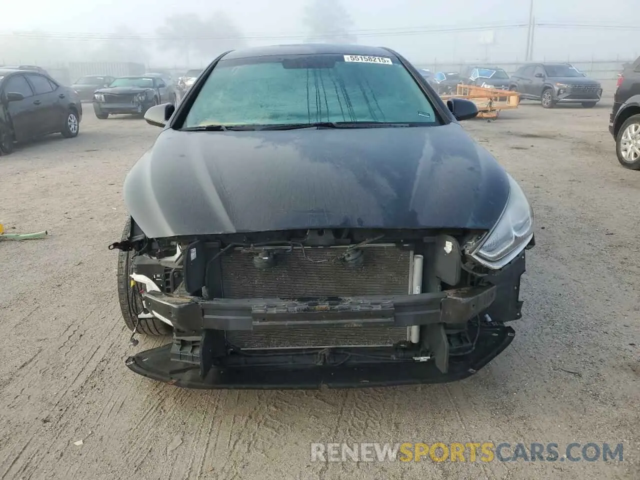 5 fotografías del automóvil dañado 5NPE24AF6KH748543 HYUNDAI SONATA 2019