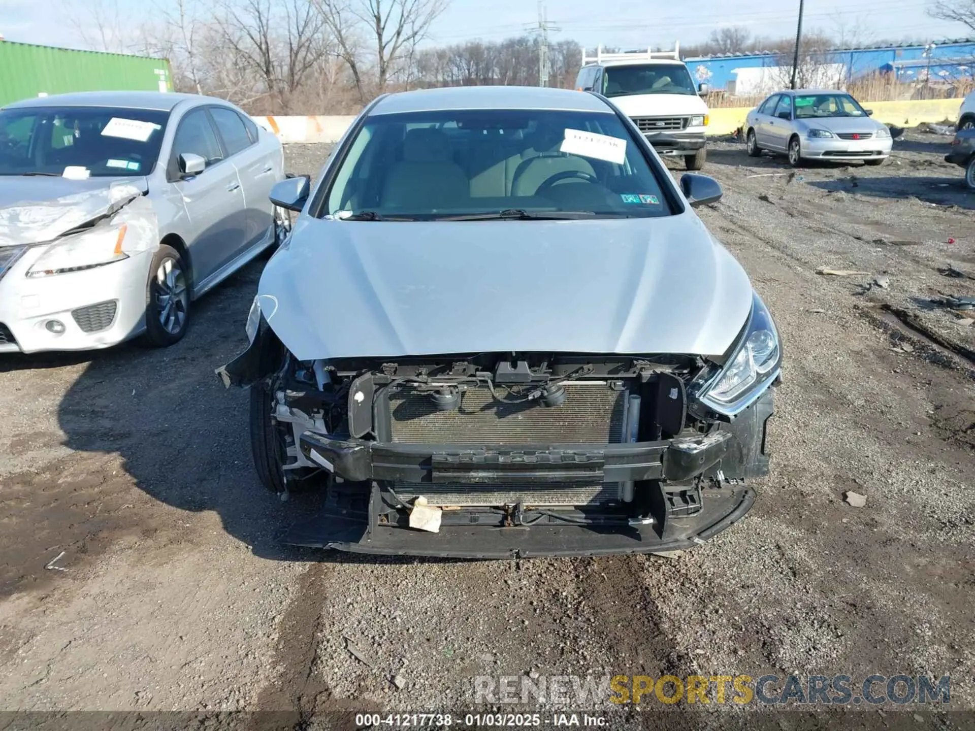 12 fotografías del automóvil dañado 5NPE24AF6KH800351 HYUNDAI SONATA 2019