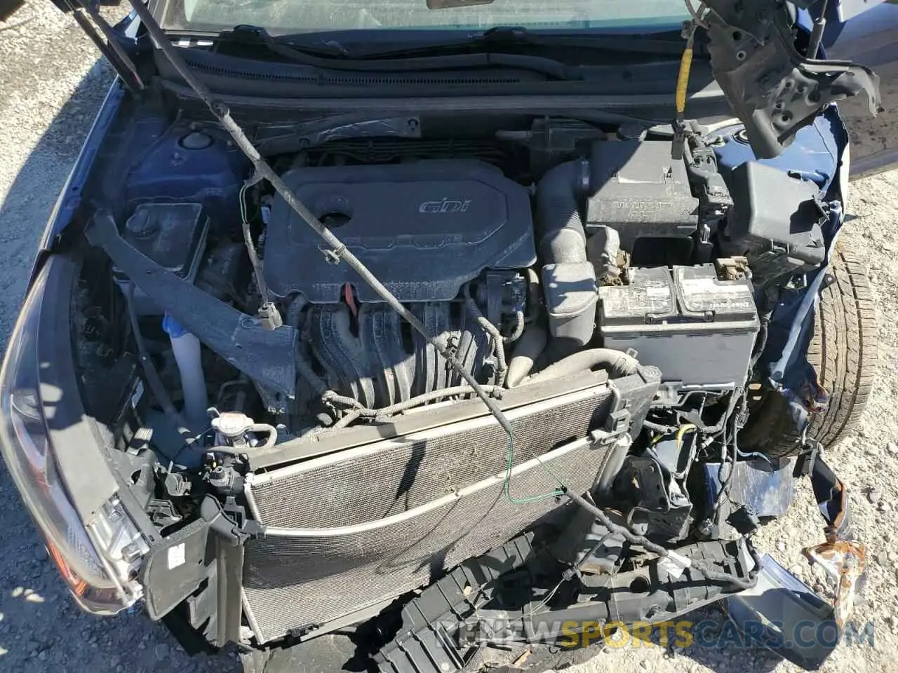 11 fotografías del automóvil dañado 5NPE24AF7KH735350 HYUNDAI SONATA 2019