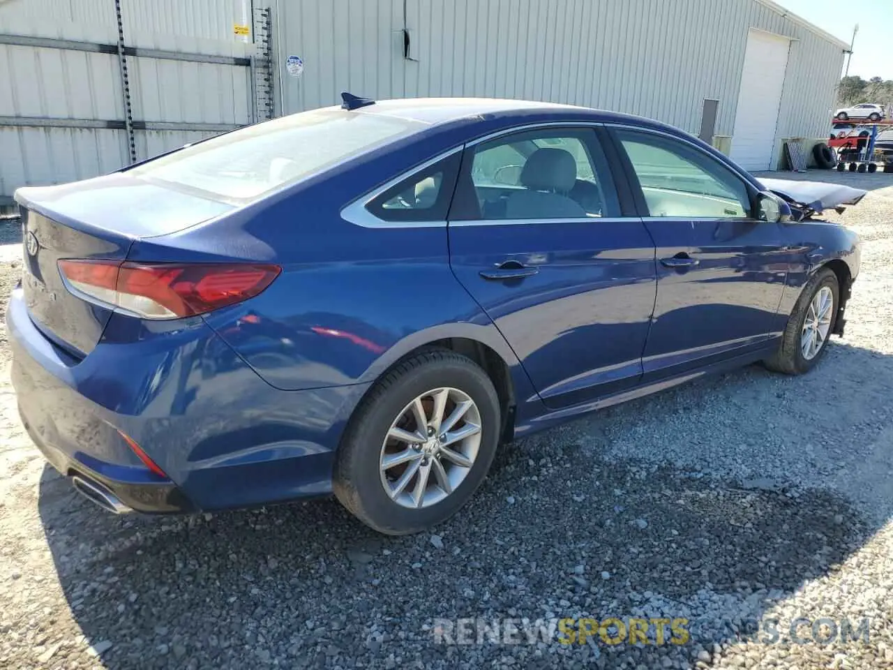 3 fotografías del automóvil dañado 5NPE24AF7KH735350 HYUNDAI SONATA 2019