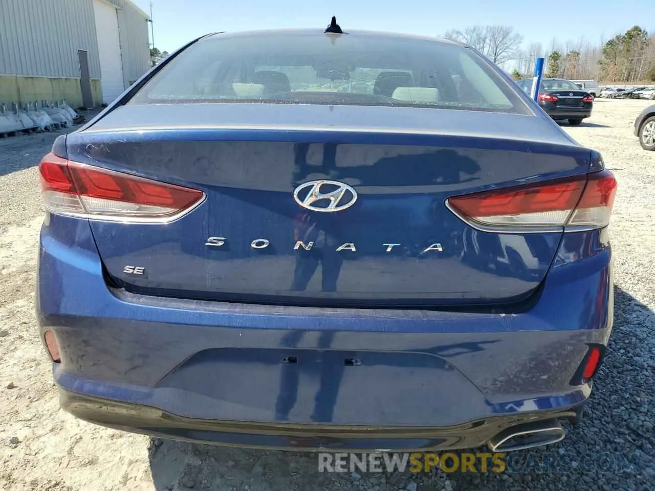 6 fotografías del automóvil dañado 5NPE24AF7KH735350 HYUNDAI SONATA 2019