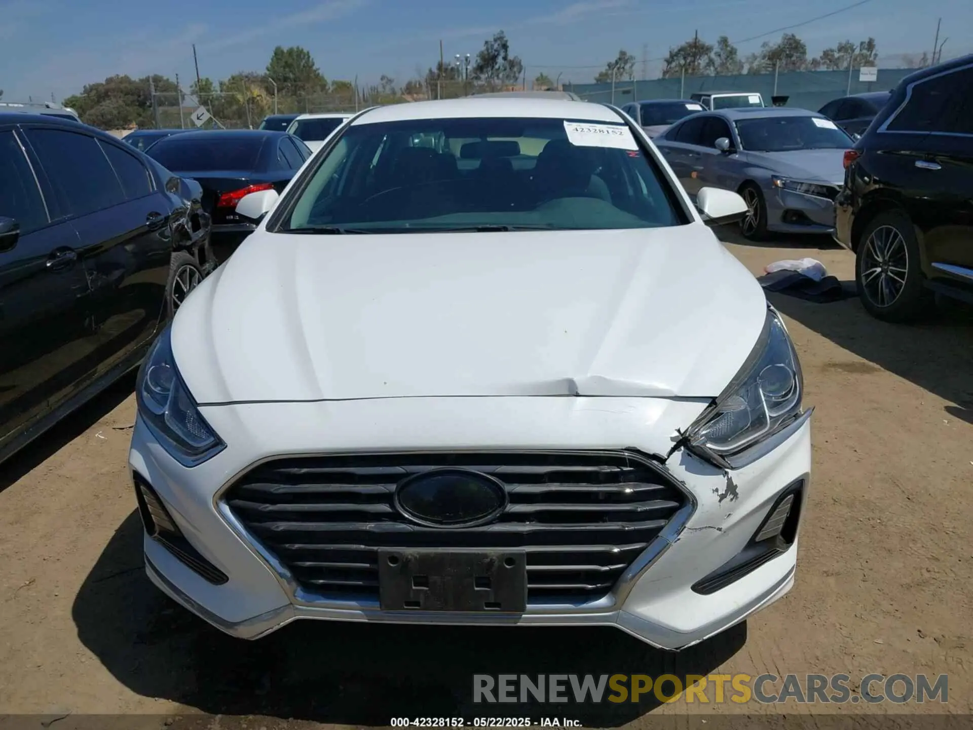 12 fotografías del automóvil dañado 5NPE24AF7KH736238 HYUNDAI SONATA 2019