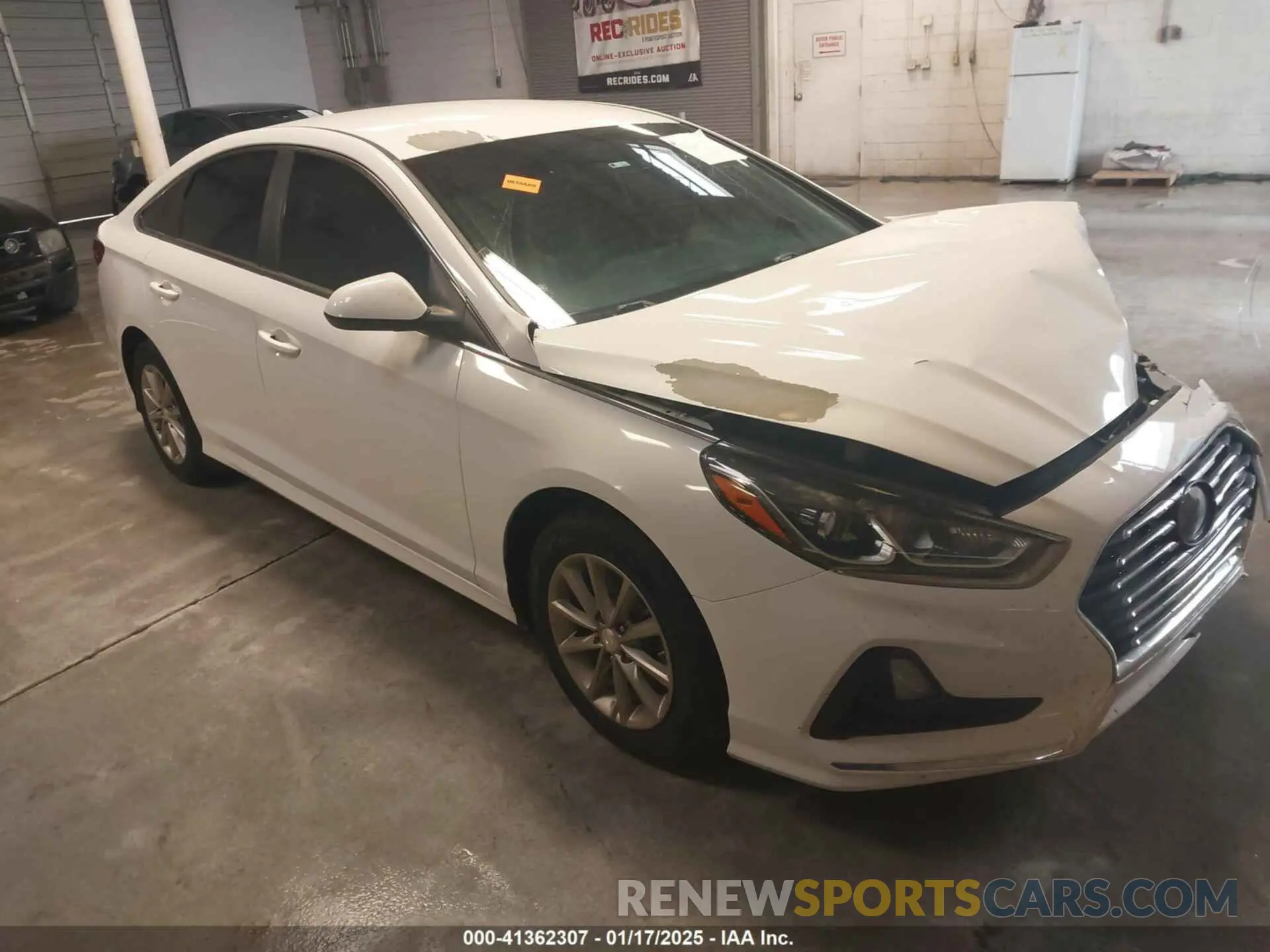 1 fotografías del automóvil dañado 5NPE24AF7KH740998 HYUNDAI SONATA 2019