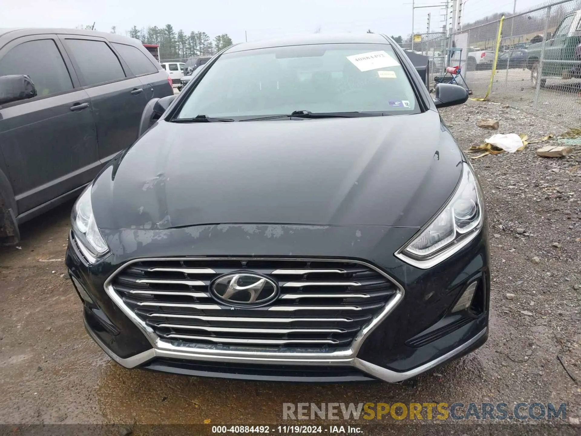 12 fotografías del automóvil dañado 5NPE24AF7KH746963 HYUNDAI SONATA 2019
