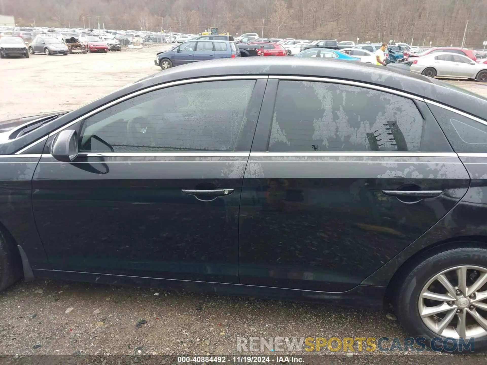 14 fotografías del automóvil dañado 5NPE24AF7KH746963 HYUNDAI SONATA 2019