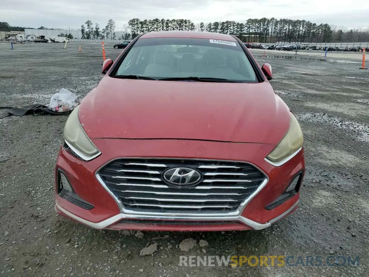5 fotografías del automóvil dañado 5NPE24AF7KH766629 HYUNDAI SONATA 2019