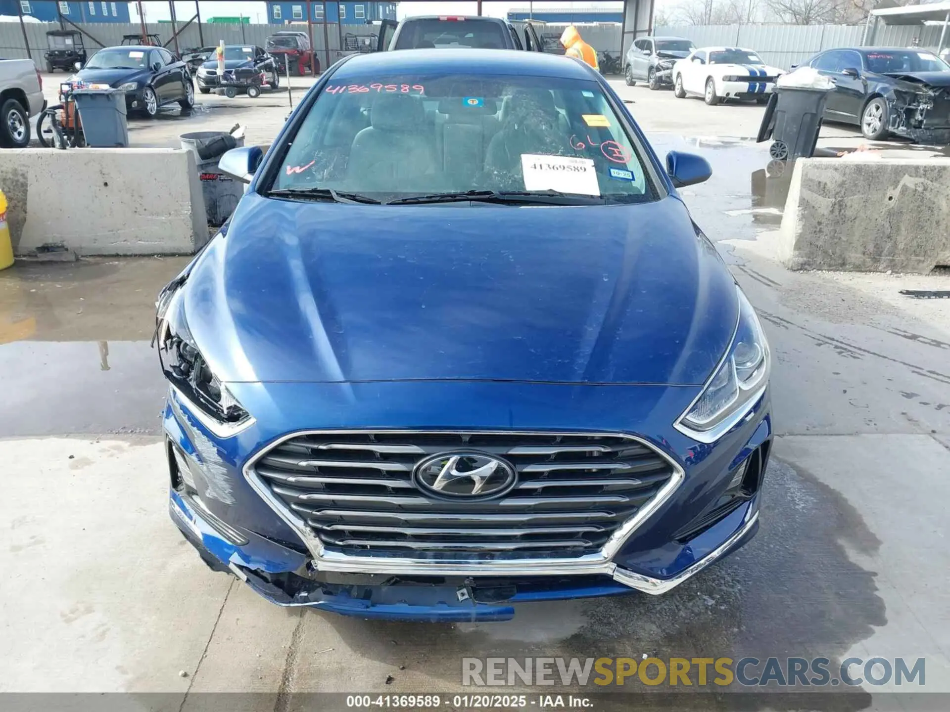 12 fotografías del automóvil dañado 5NPE24AF7KH772978 HYUNDAI SONATA 2019