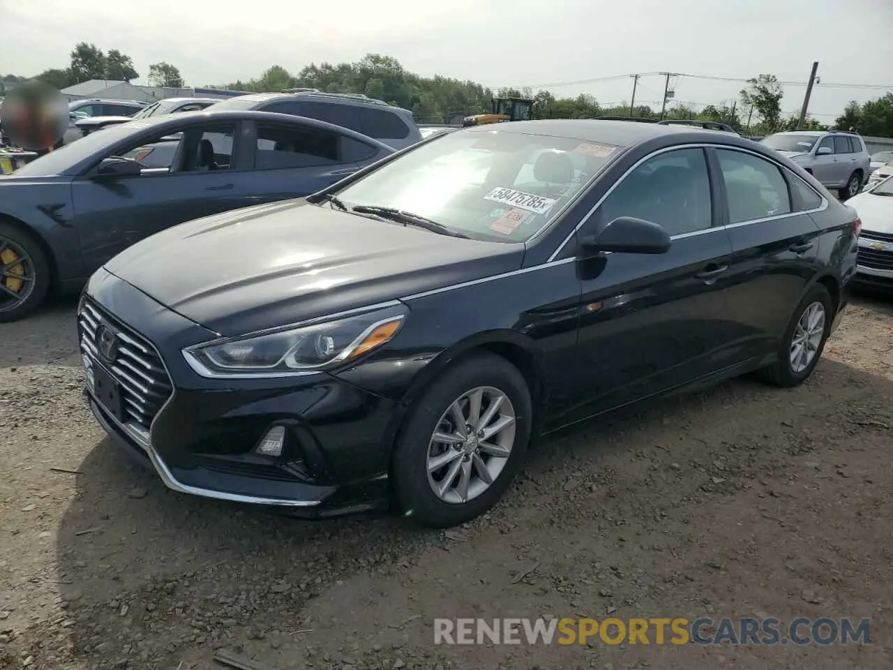 1 fotografías del automóvil dañado 5NPE24AF7KH779249 HYUNDAI SONATA 2019