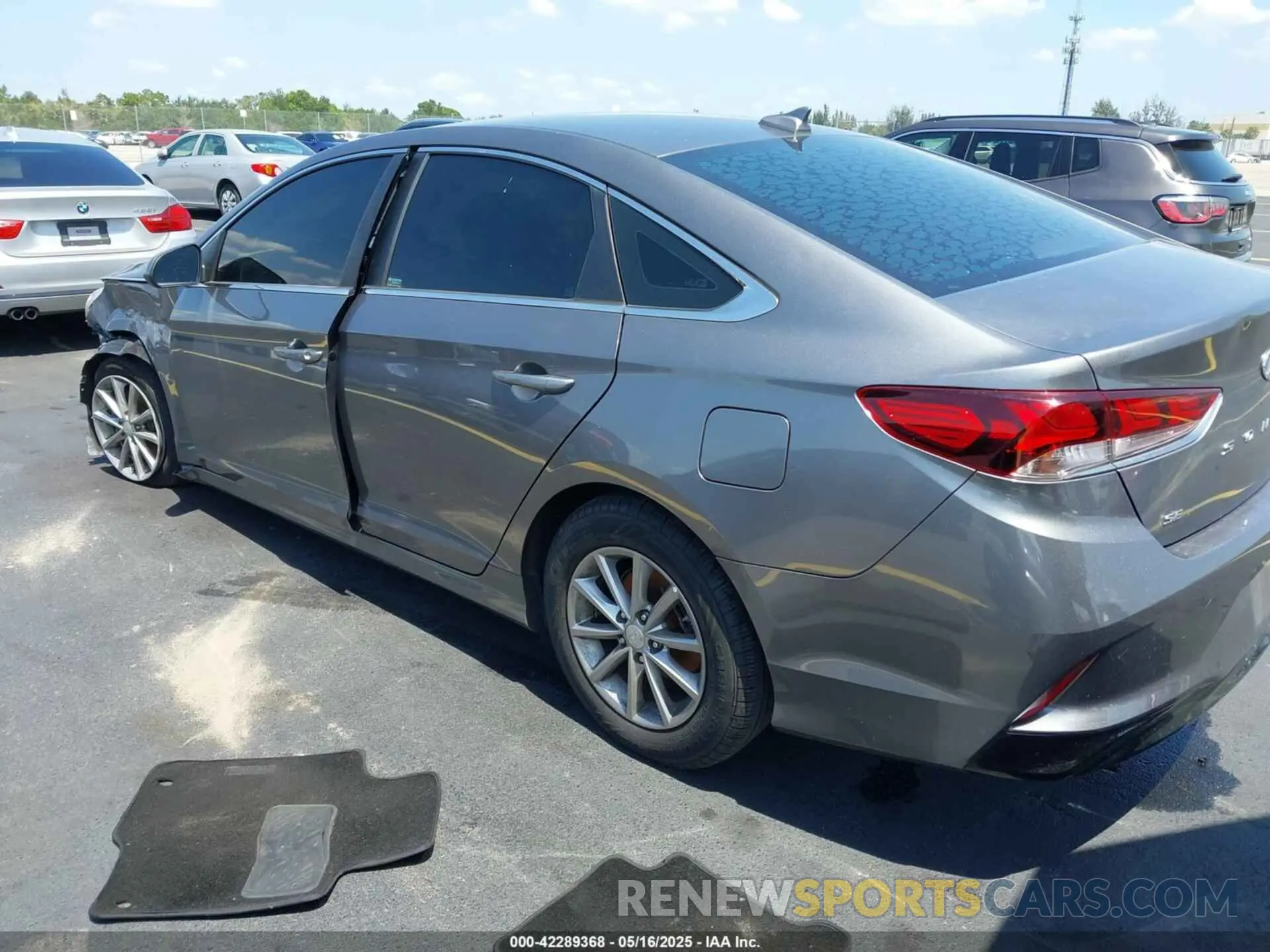 3 fotografías del automóvil dañado 5NPE24AF7KH819538 HYUNDAI SONATA 2019