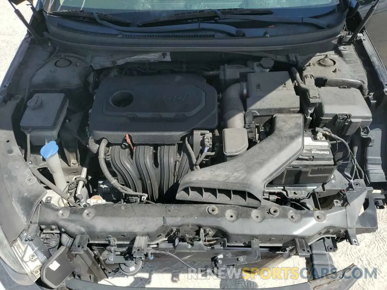 11 fotografías del automóvil dañado 5NPE24AF8KH738807 HYUNDAI SONATA 2019