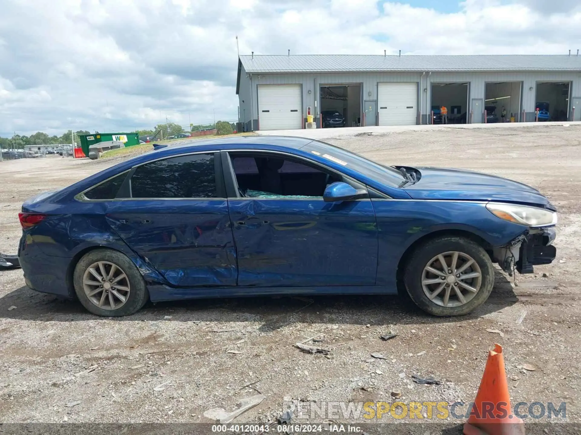 6 fotografías del automóvil dañado 5NPE24AF8KH753257 HYUNDAI SONATA 2019