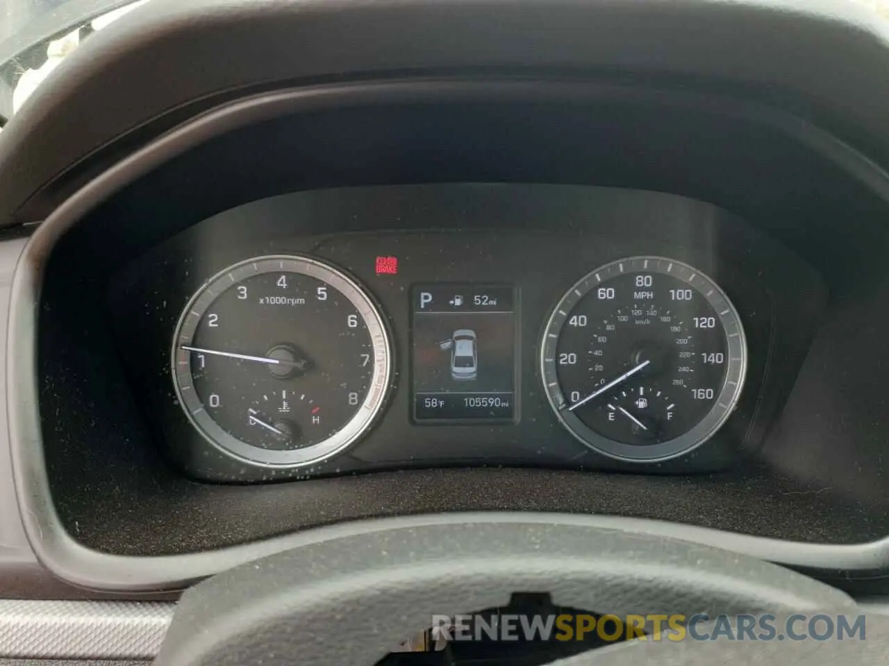 9 fotografías del automóvil dañado 5NPE24AF8KH785416 HYUNDAI SONATA 2019