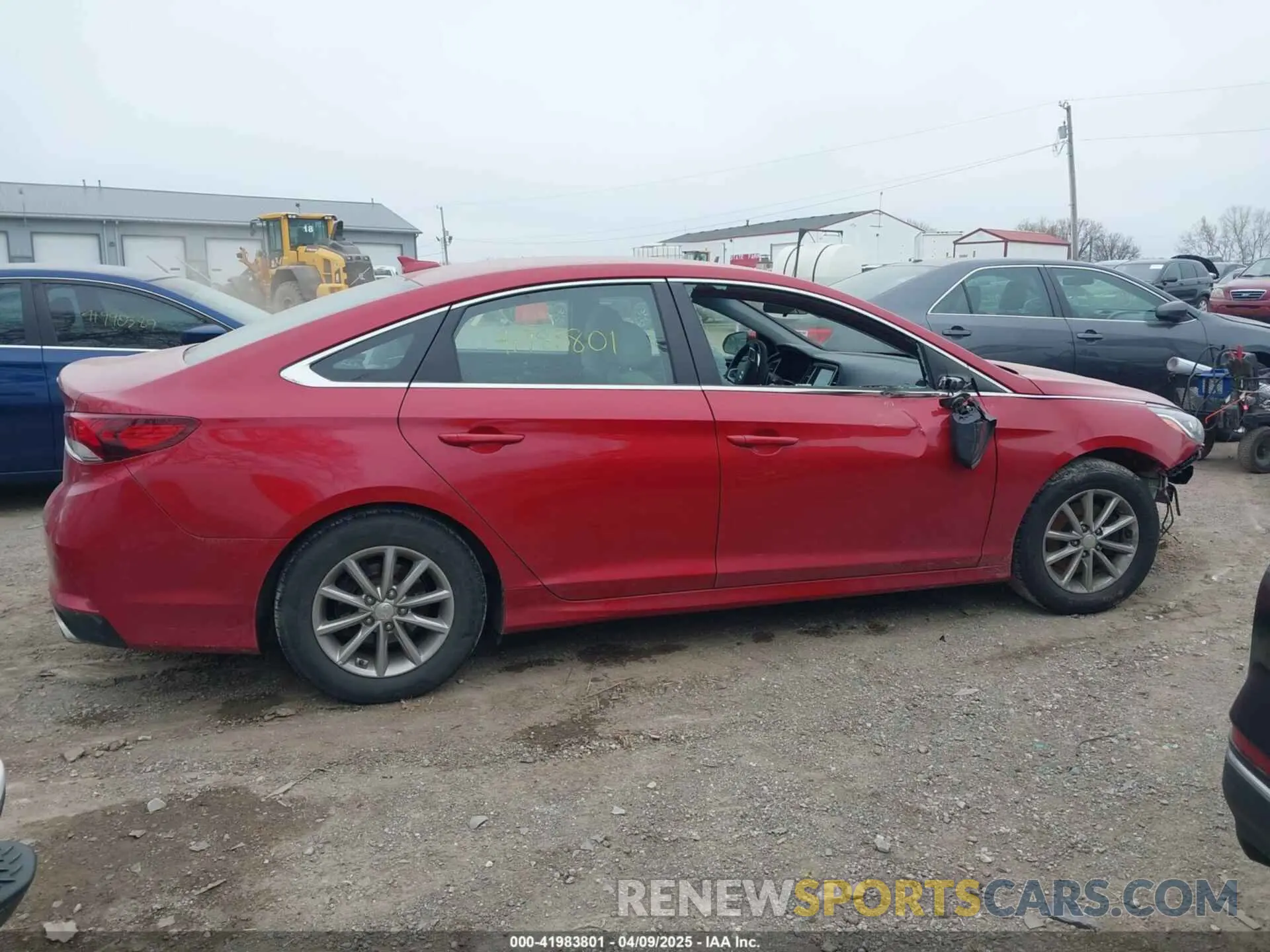 14 fotografías del automóvil dañado 5NPE24AF8KH789935 HYUNDAI SONATA 2019