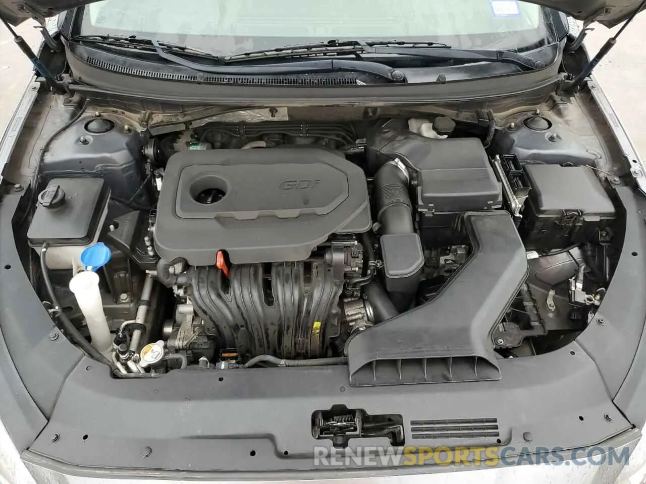 11 fotografías del automóvil dañado 5NPE24AF9KH738508 HYUNDAI SONATA 2019
