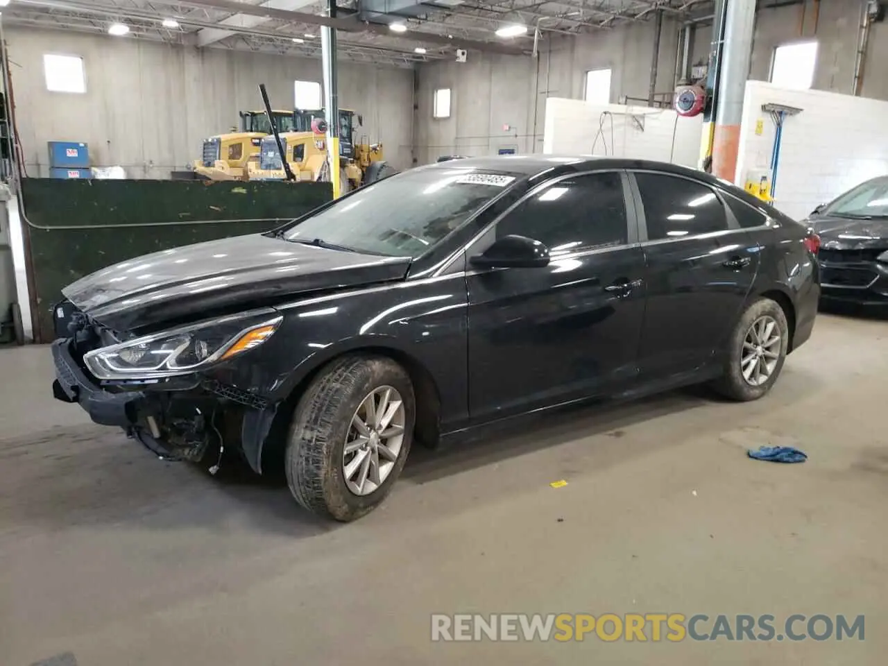 1 fotografías del automóvil dañado 5NPE24AF9KH762503 HYUNDAI SONATA 2019