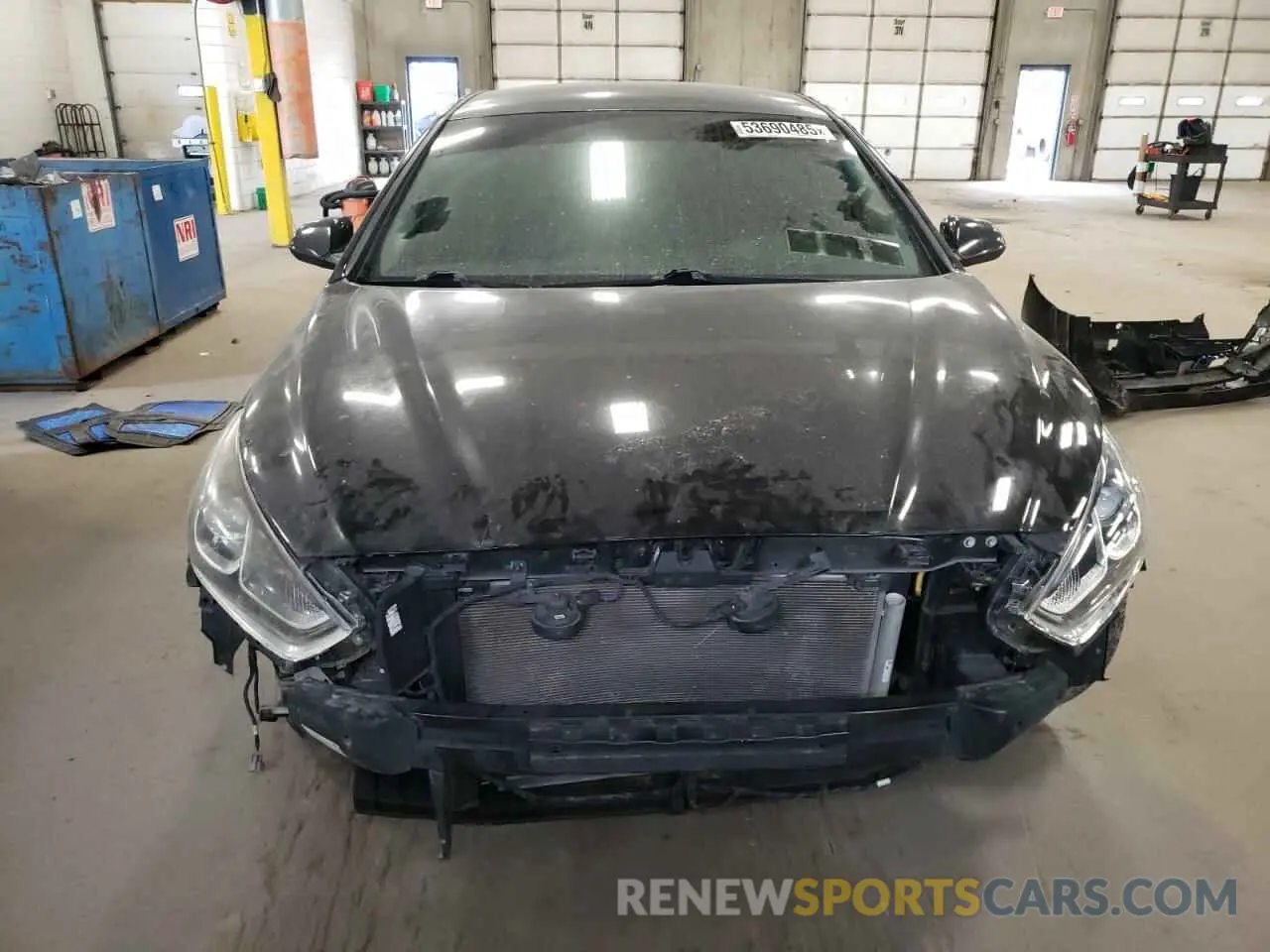 5 fotografías del automóvil dañado 5NPE24AF9KH762503 HYUNDAI SONATA 2019