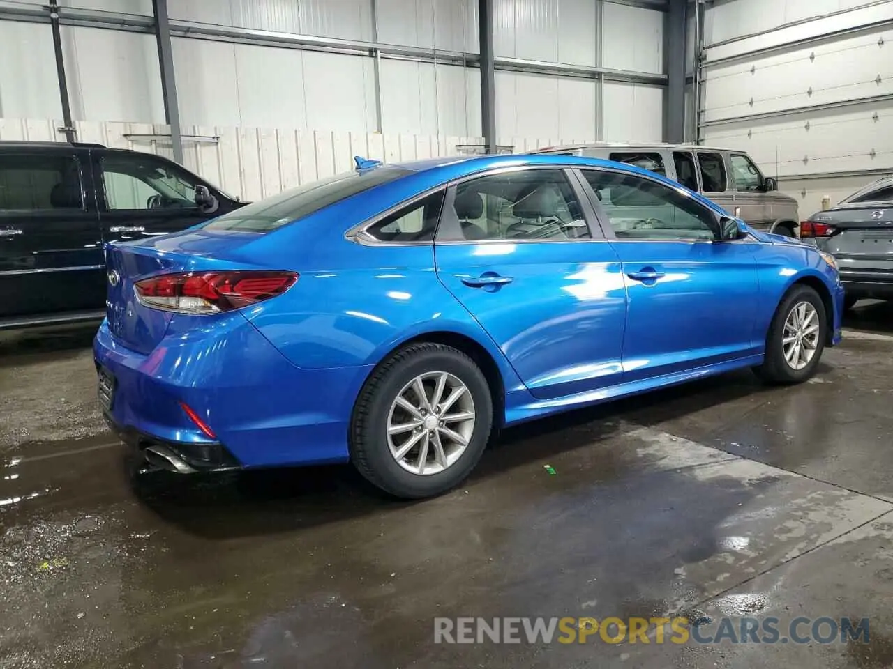 3 fotografías del automóvil dañado 5NPE24AF9KH777180 HYUNDAI SONATA 2019