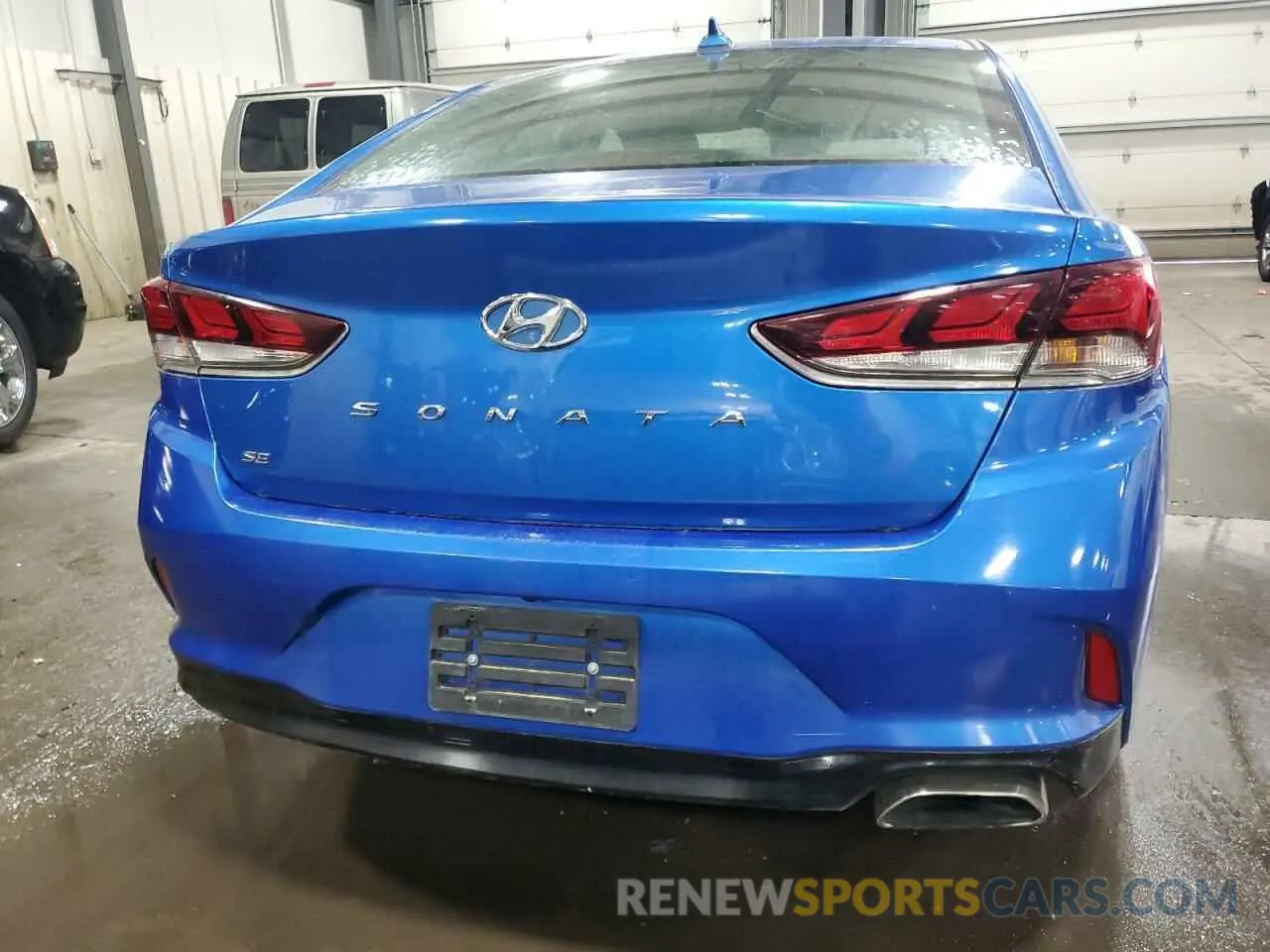 6 fotografías del automóvil dañado 5NPE24AF9KH777180 HYUNDAI SONATA 2019