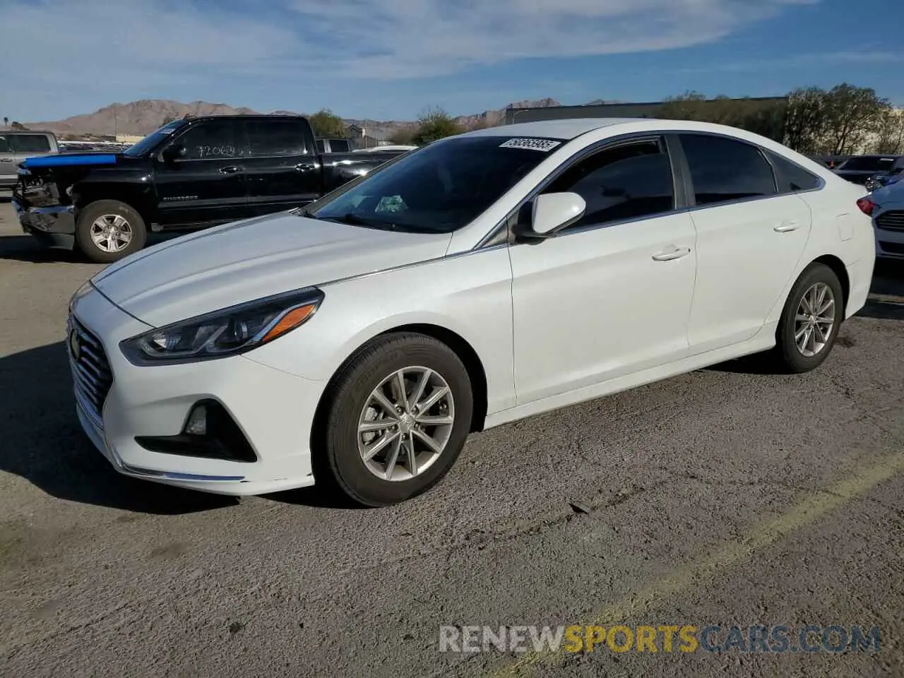 1 fotografías del automóvil dañado 5NPE24AF9KH795288 HYUNDAI SONATA 2019