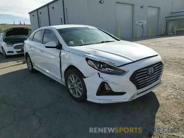 13 fotografías del automóvil dañado 5NPE24AF9KH795288 HYUNDAI SONATA 2019