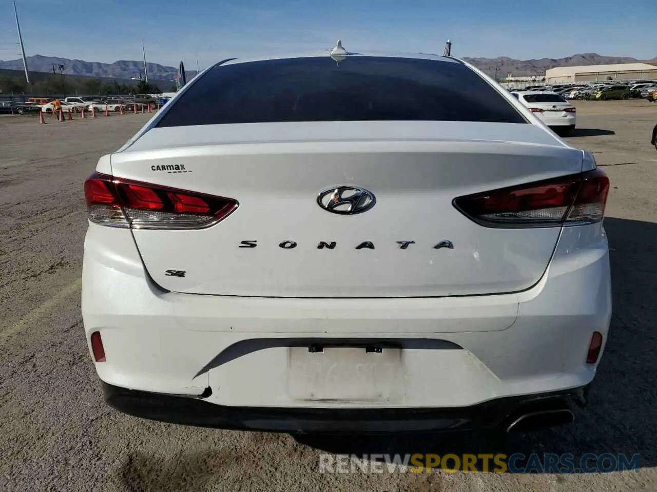 6 fotografías del automóvil dañado 5NPE24AF9KH795288 HYUNDAI SONATA 2019
