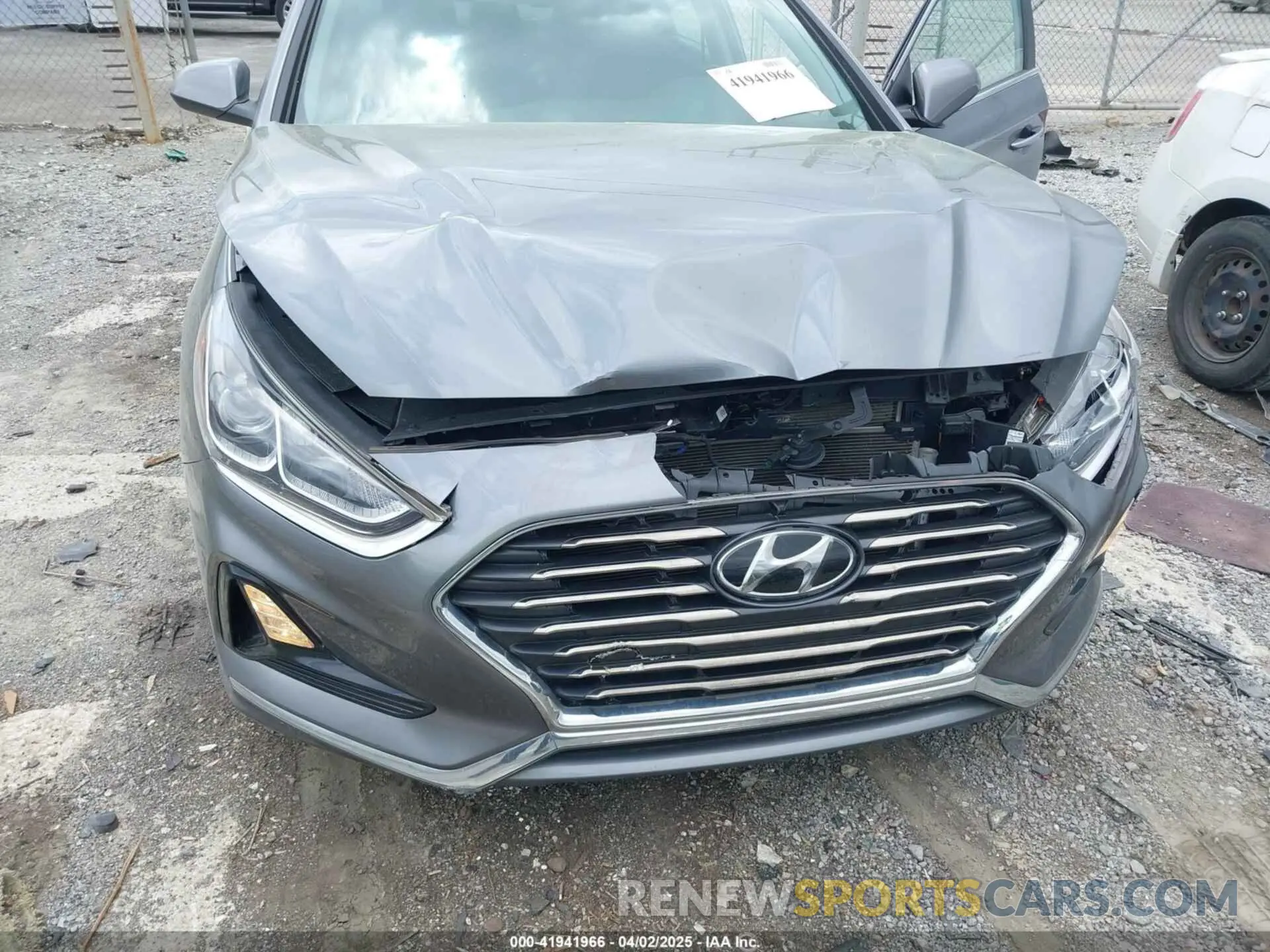 6 fotografías del automóvil dañado 5NPE24AFXKH741546 HYUNDAI SONATA 2019