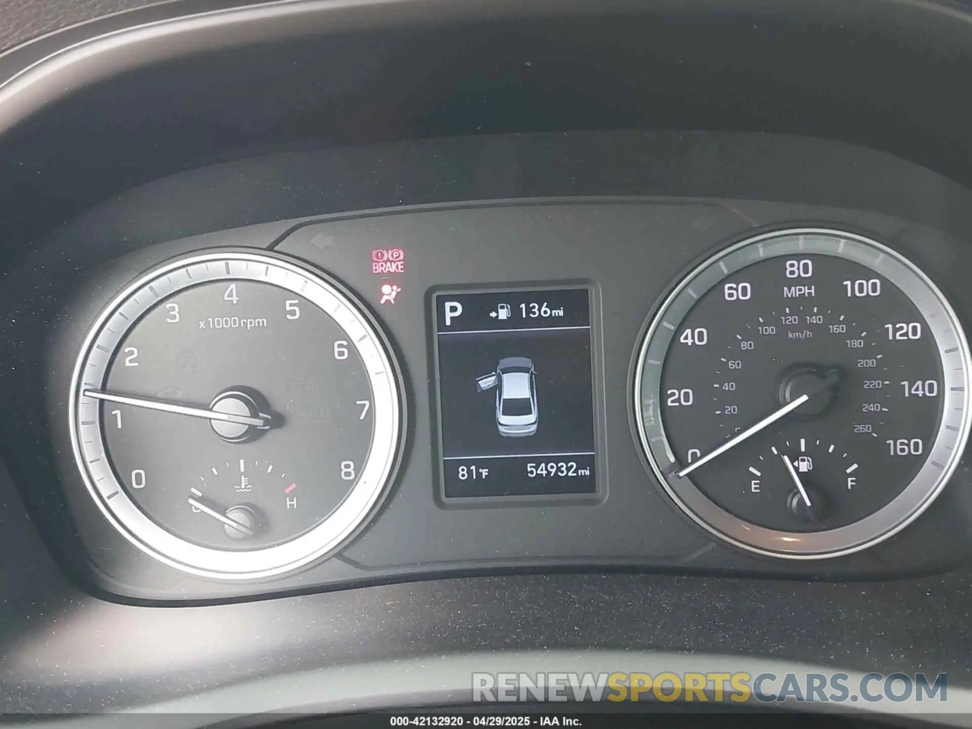 7 fotografías del automóvil dañado 5NPE24AFXKH754314 HYUNDAI SONATA 2019