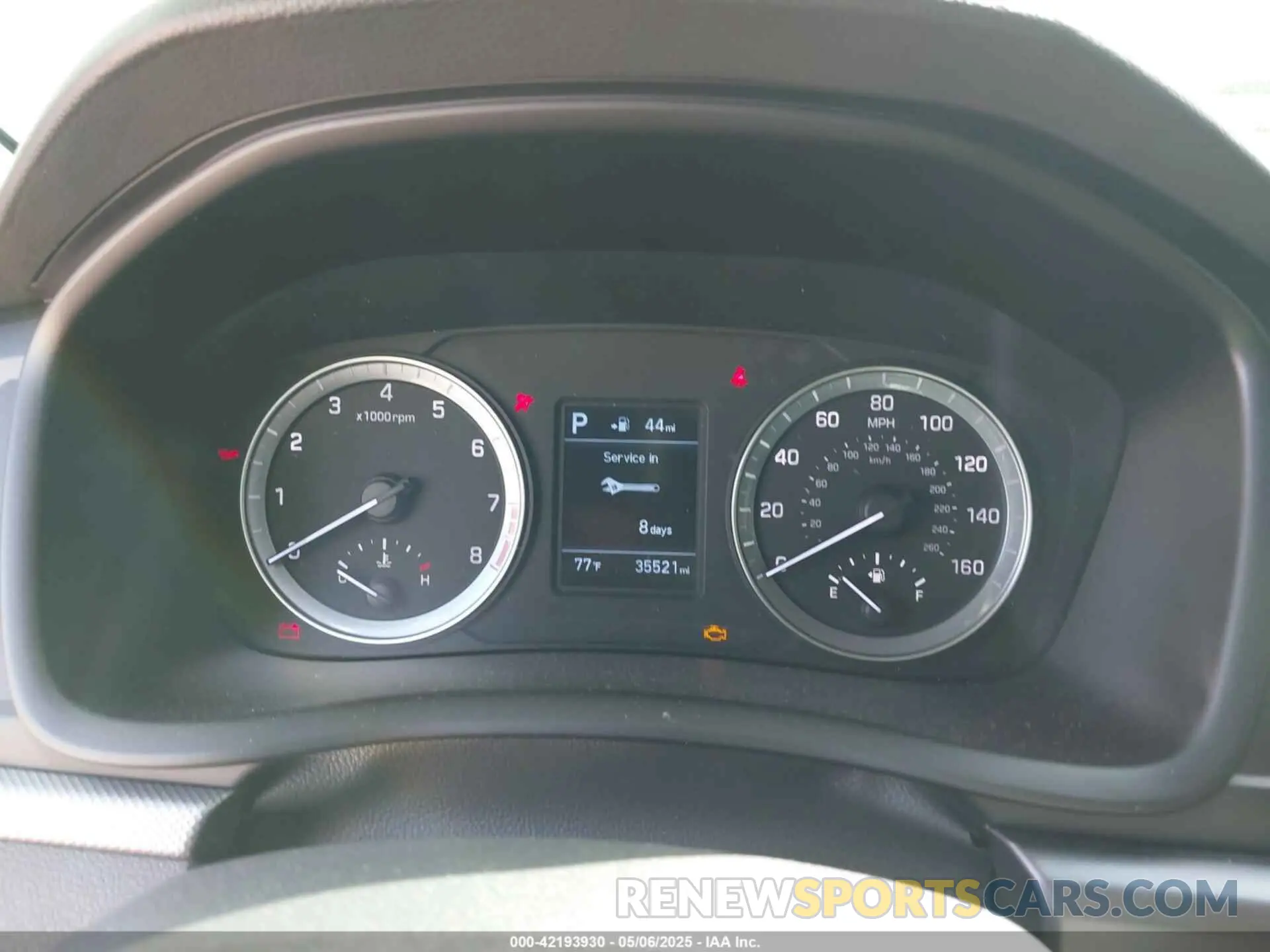 7 fotografías del automóvil dañado 5NPE24AFXKH760243 HYUNDAI SONATA 2019