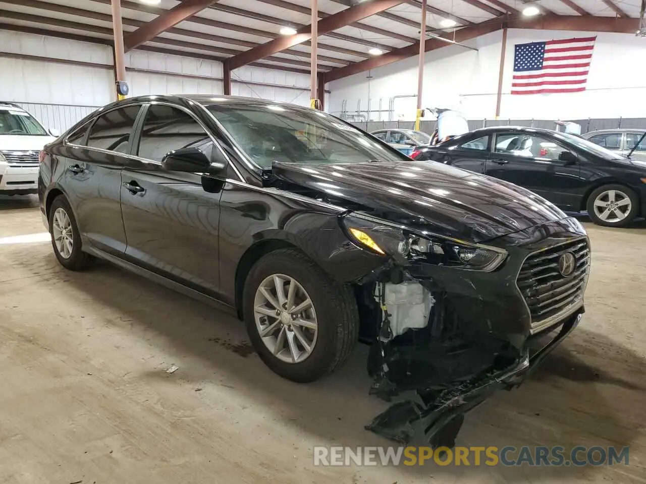 4 fotografías del automóvil dañado 5NPE24AFXKH794229 HYUNDAI SONATA 2019