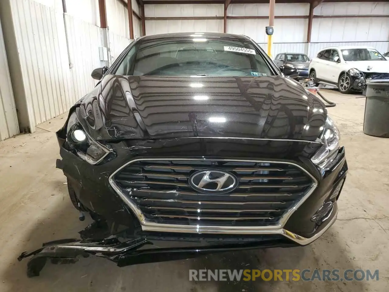 5 fotografías del automóvil dañado 5NPE24AFXKH794229 HYUNDAI SONATA 2019