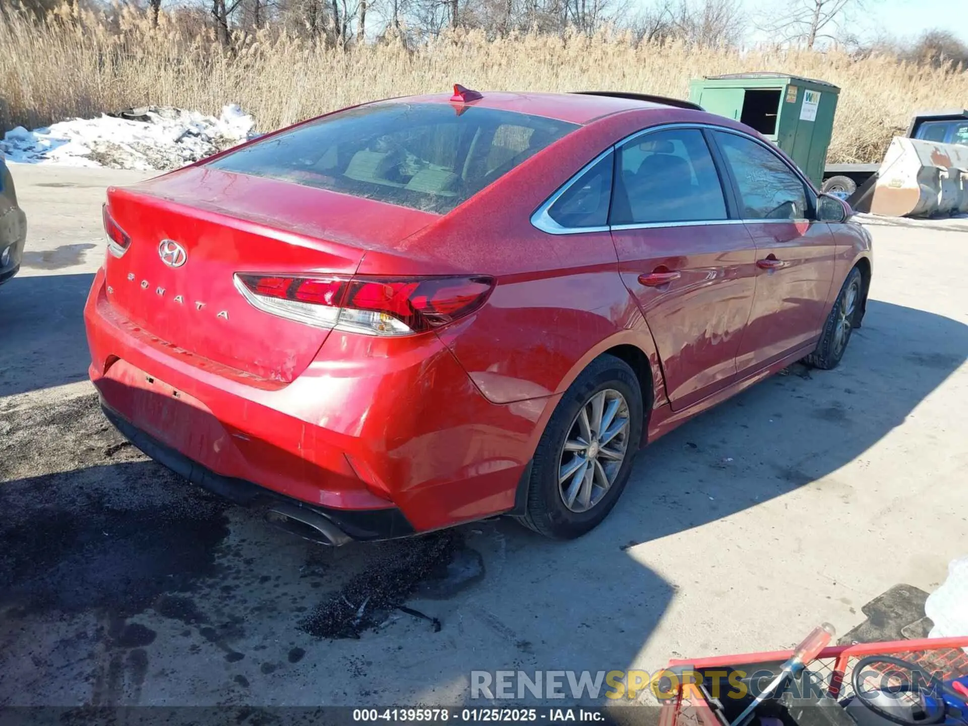 4 fotografías del automóvil dañado 5NPE24AFXKH804970 HYUNDAI SONATA 2019