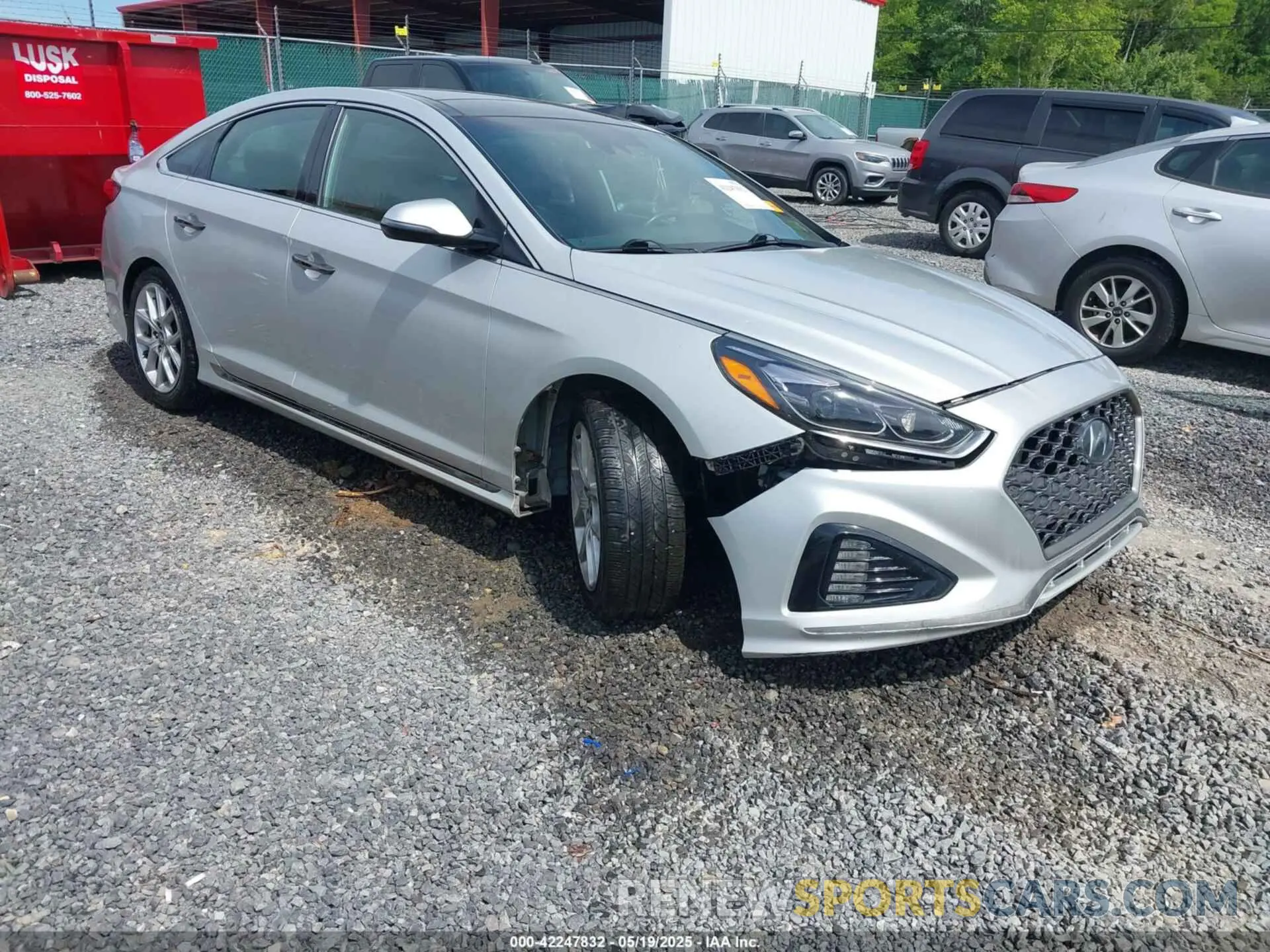 1 fotografías del automóvil dañado 5NPE34AB1KH757578 HYUNDAI SONATA 2019