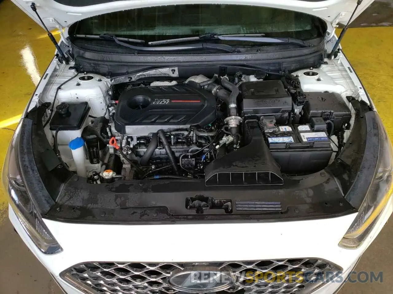 11 fotografías del automóvil dañado 5NPE34AB2KH768203 HYUNDAI SONATA 2019