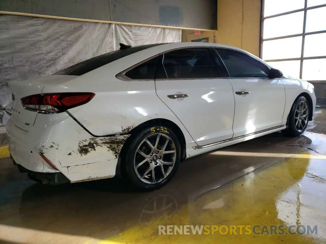 3 fotografías del automóvil dañado 5NPE34AB2KH768203 HYUNDAI SONATA 2019