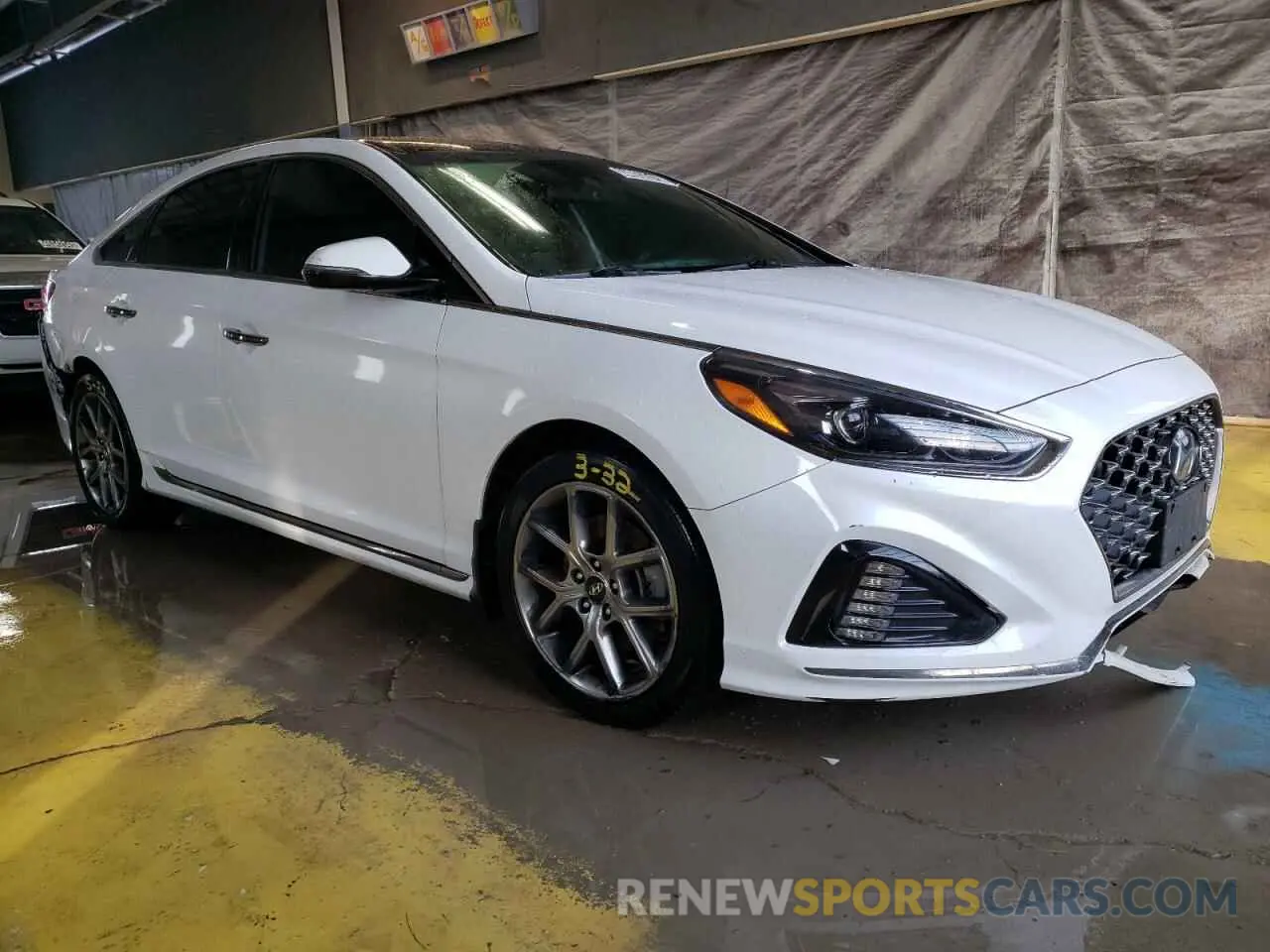 4 fotografías del automóvil dañado 5NPE34AB2KH768203 HYUNDAI SONATA 2019
