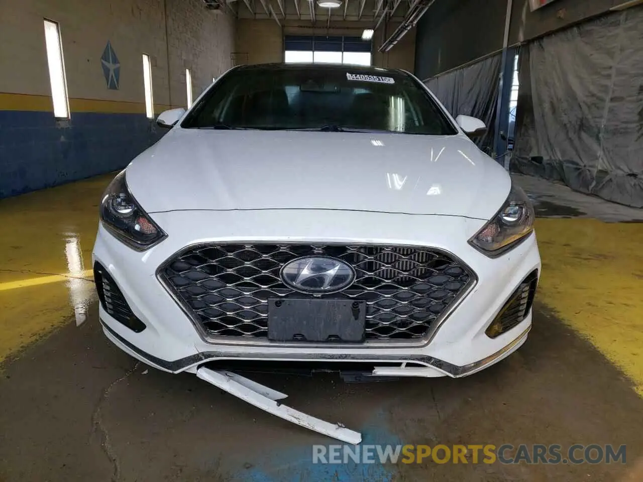 5 fotografías del automóvil dañado 5NPE34AB2KH768203 HYUNDAI SONATA 2019