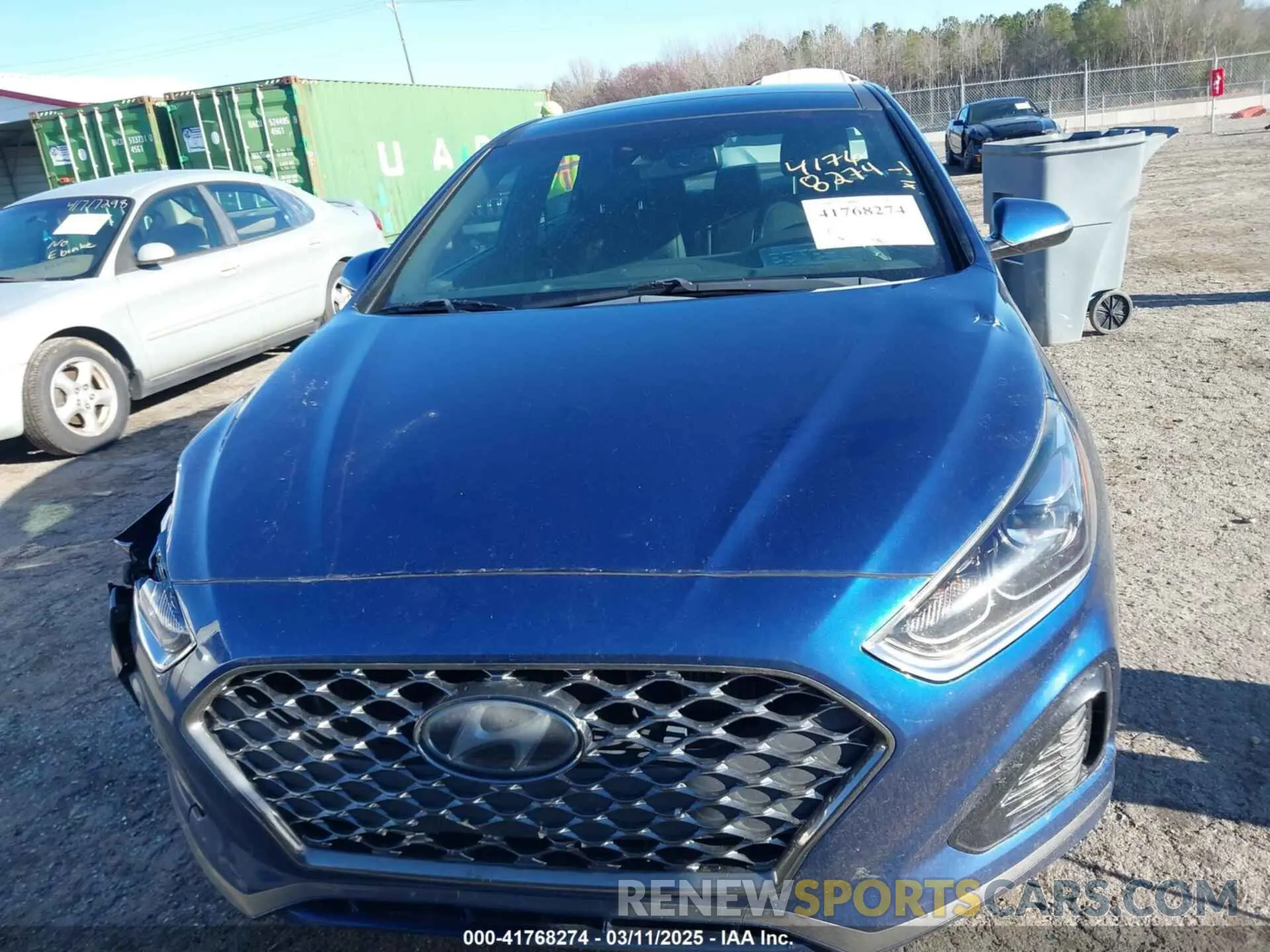 12 fotografías del automóvil dañado 5NPE34ABXKH758891 HYUNDAI SONATA 2019