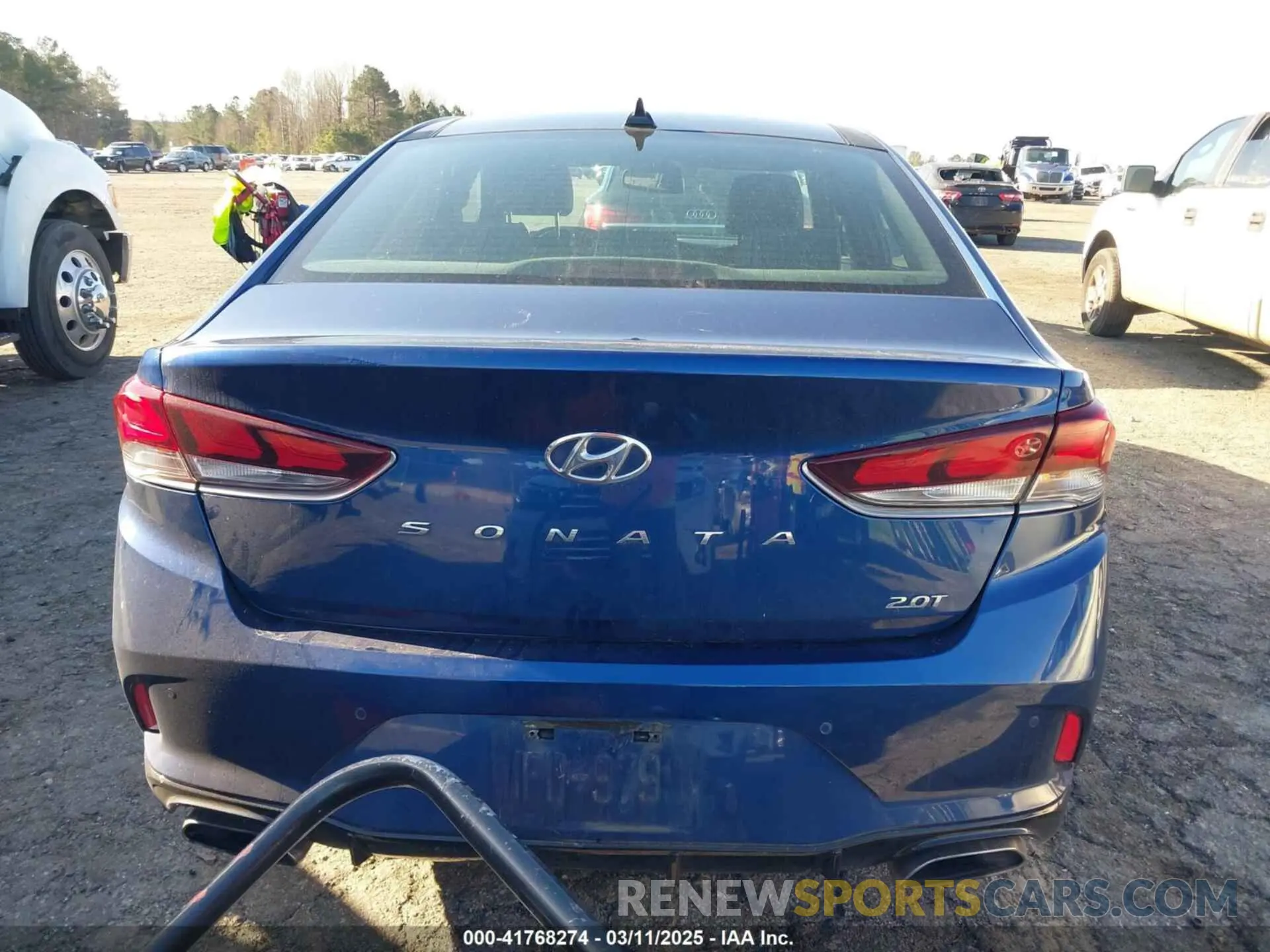 16 fotografías del automóvil dañado 5NPE34ABXKH758891 HYUNDAI SONATA 2019