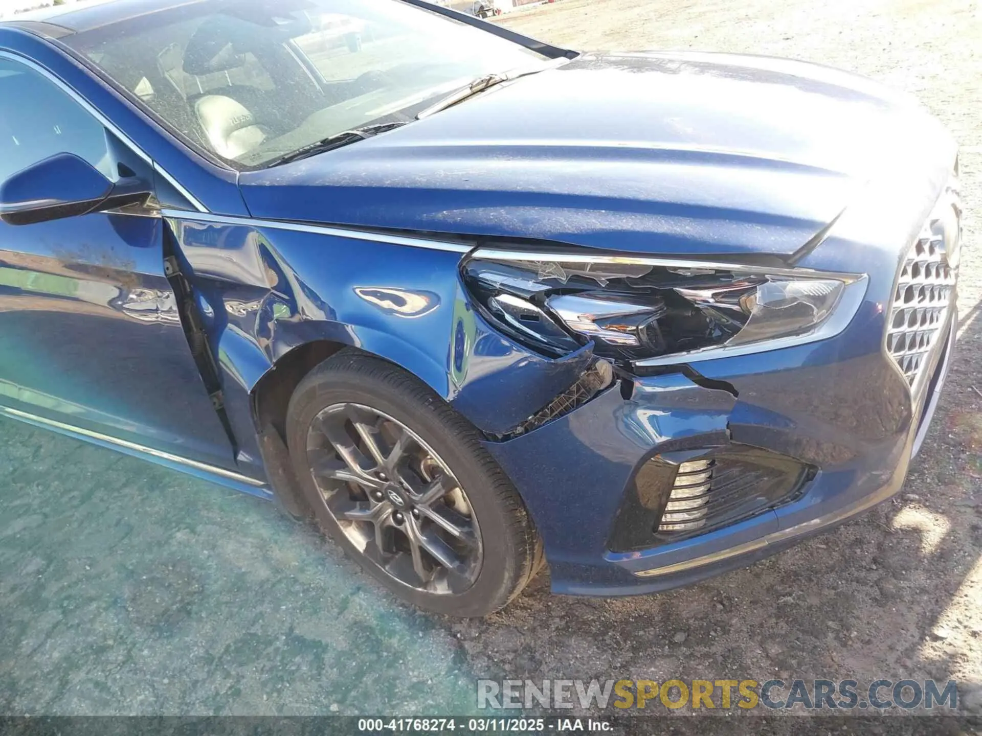 6 fotografías del automóvil dañado 5NPE34ABXKH758891 HYUNDAI SONATA 2019