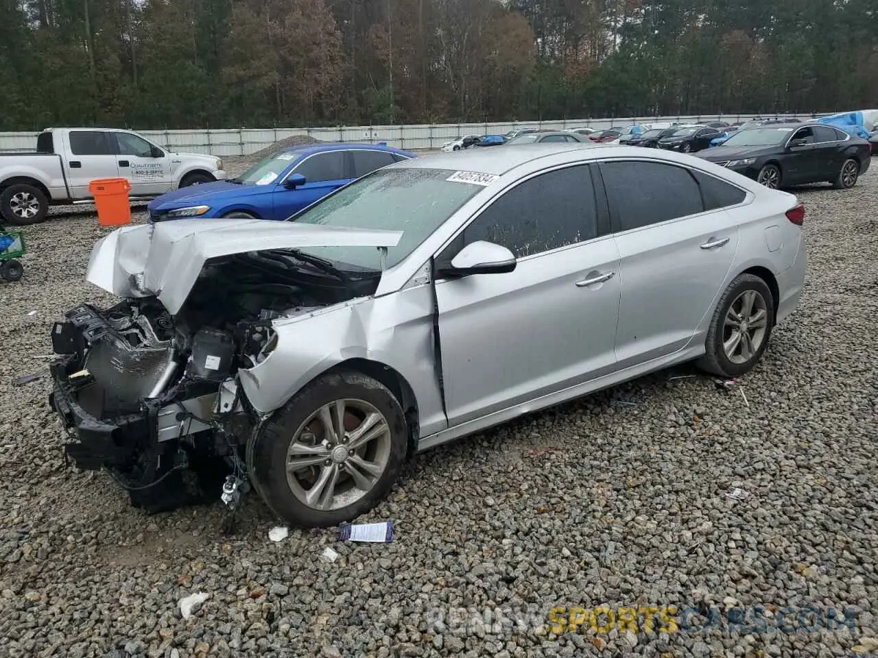 1 fotografías del automóvil dañado 5NPE34AF0KH730360 HYUNDAI SONATA 2019