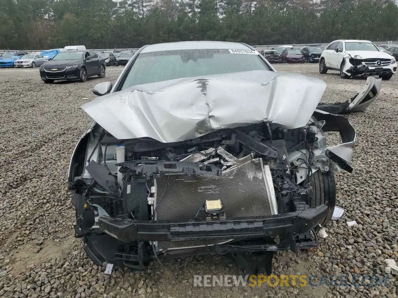 5 fotografías del automóvil dañado 5NPE34AF0KH730360 HYUNDAI SONATA 2019