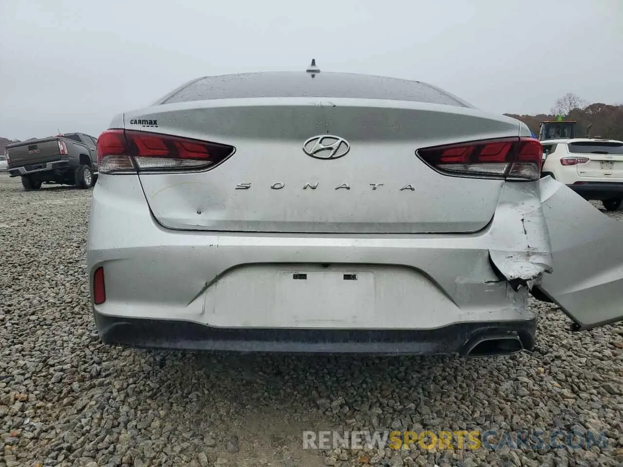 6 fotografías del automóvil dañado 5NPE34AF0KH730360 HYUNDAI SONATA 2019